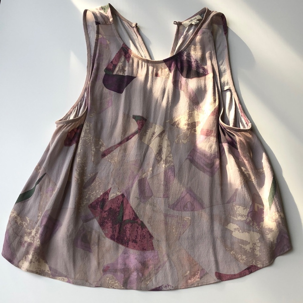 Wilfred tank top from Aritzia, pale purple